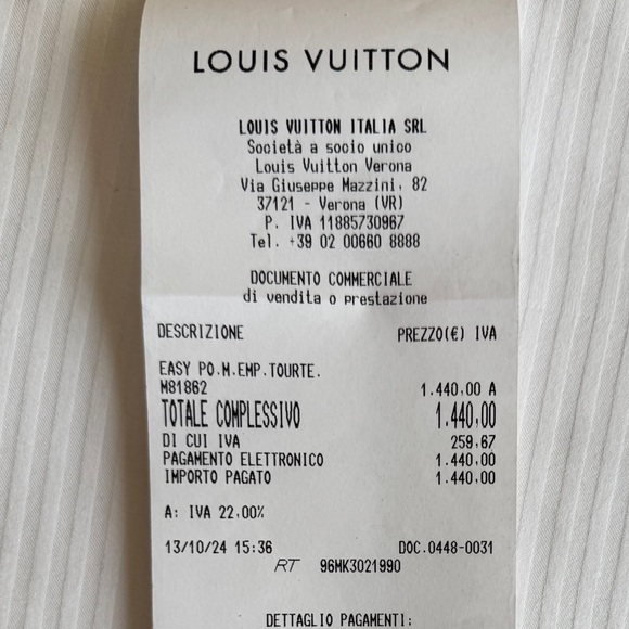 Louis Vuitton Easy on Pouch Bag Turtledove Grey - Picture 8 of 16